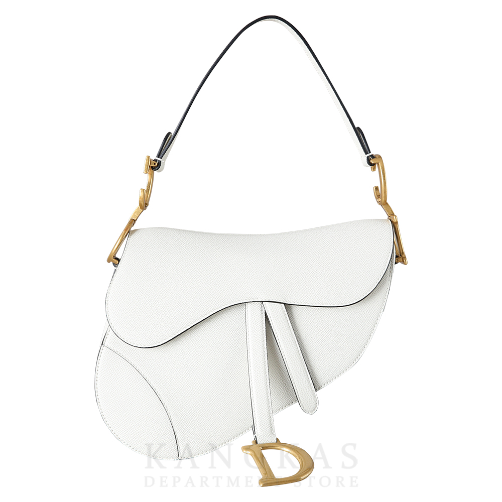 CHRISTIAN DIOR(USED)크리스찬디올 레더 새들백 & 스트랩